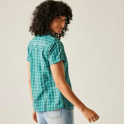 Women's Mindano VIII Short Sleeve Shirt | Exotic Plume Check
