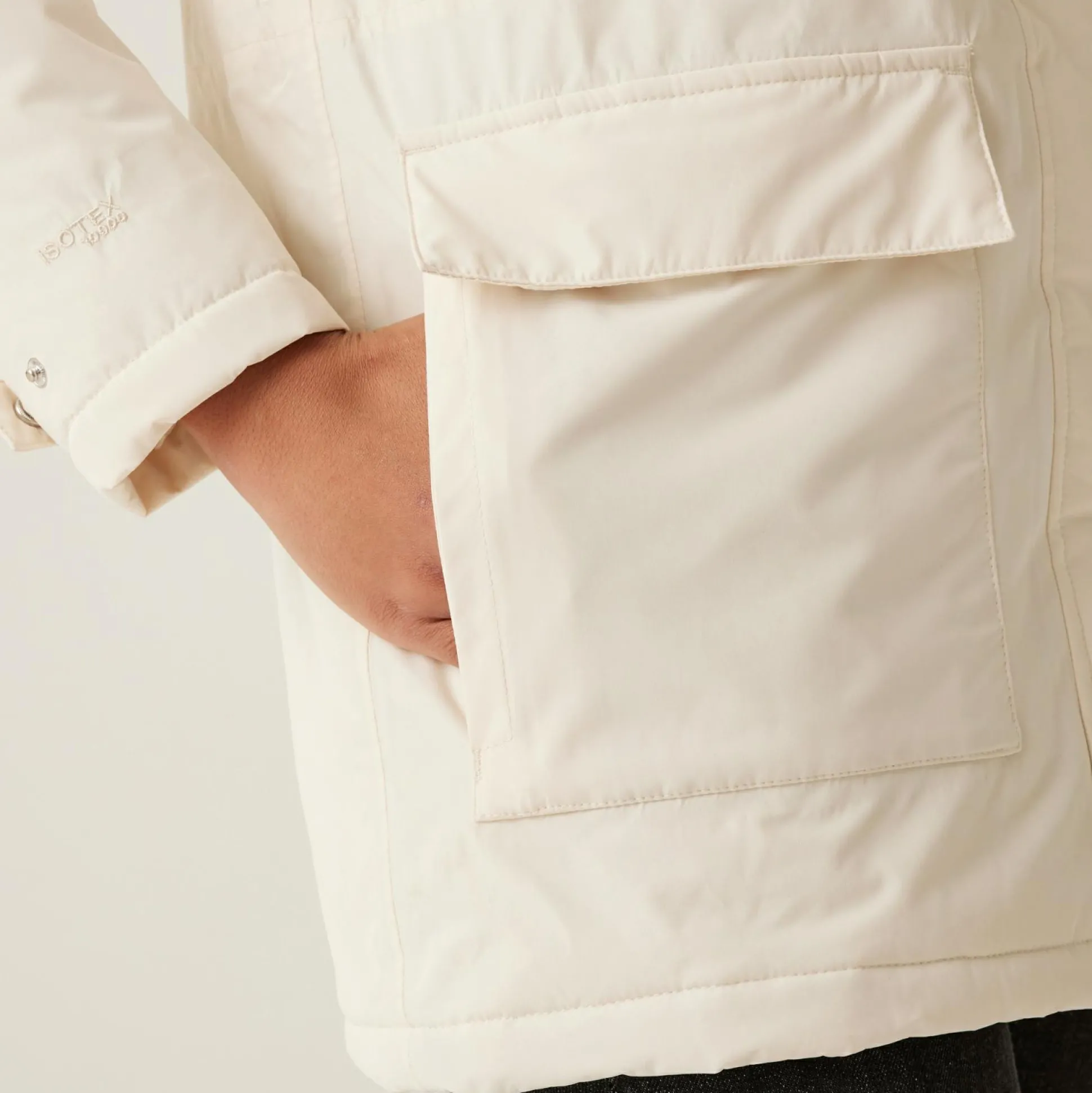 Women's Mireya Waterproof Insulated Jacket | Light Vanilla Spot Print
