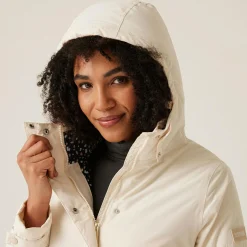 Women's Mireya Waterproof Insulated Jacket | Light Vanilla Spot Print