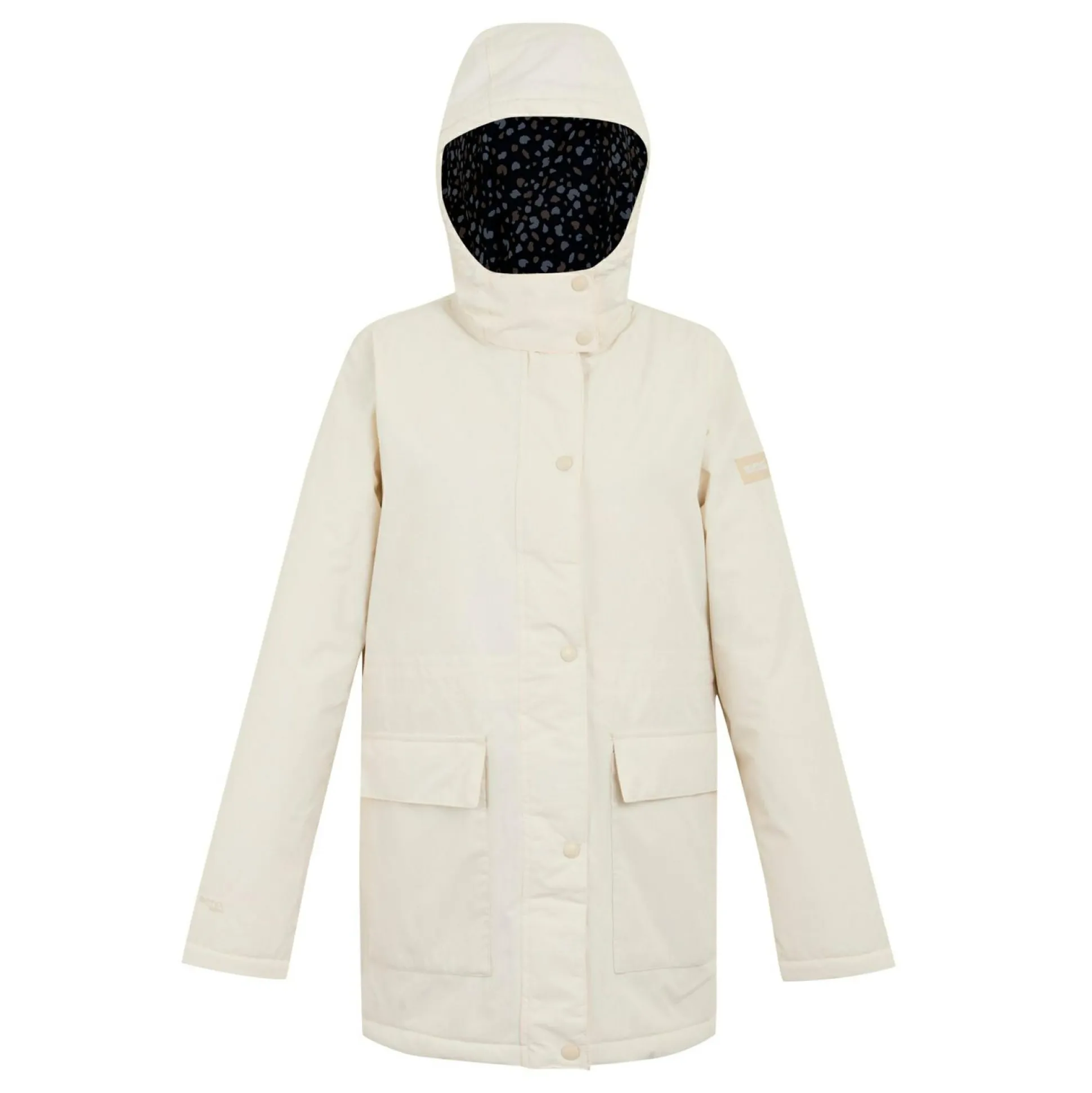 Women's Mireya Waterproof Insulated Jacket | Light Vanilla Spot Print