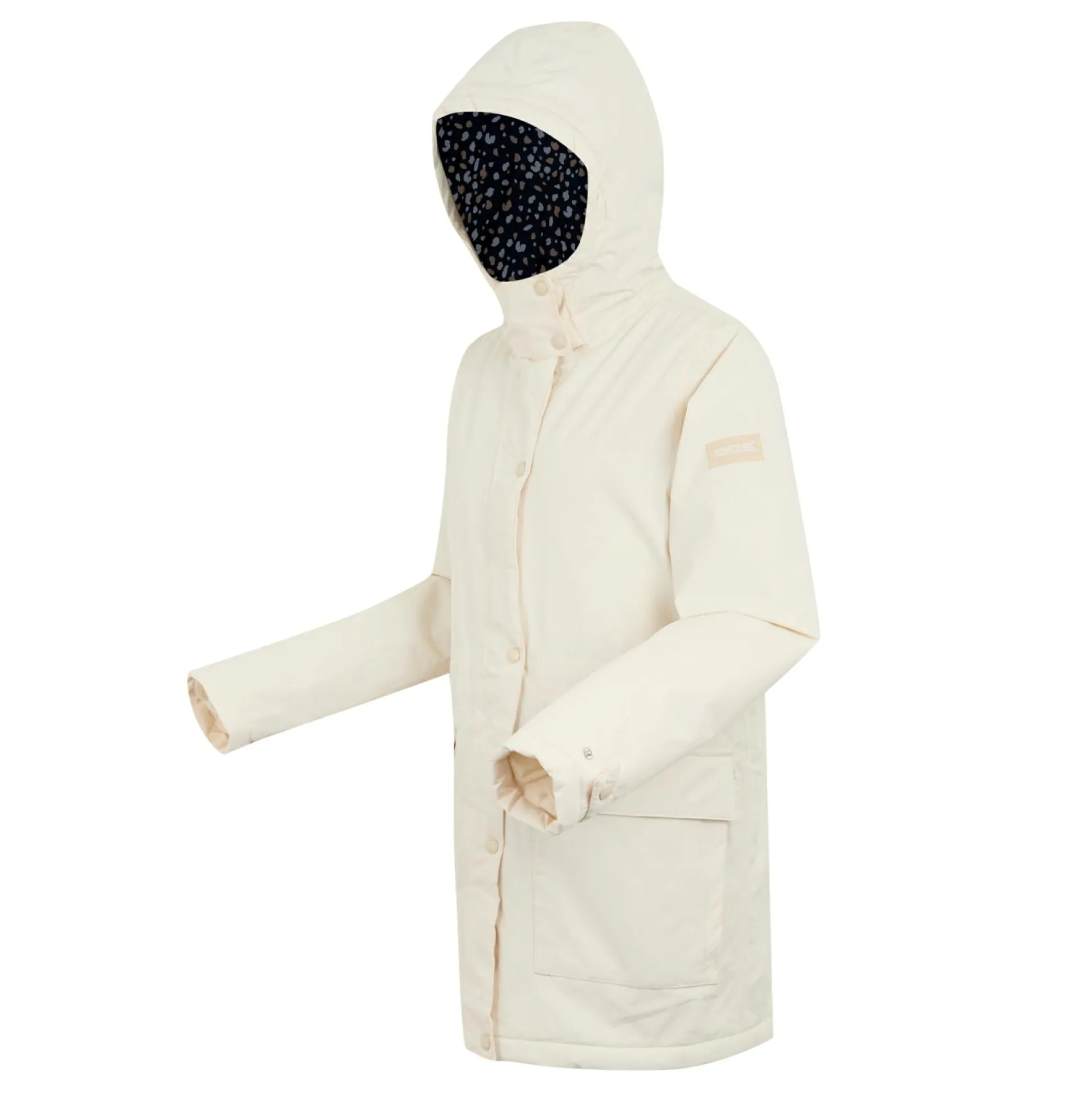 Women's Mireya Waterproof Insulated Jacket | Light Vanilla Spot Print