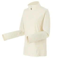 Women's Montes Lightweight Half-Zip Fleece | Light Vanilla White