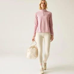Women's Montes Lightweight Half-Zip Fleece | Lilas Powder Lilac