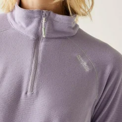 Women's Montes Lightweight Half-Zip Fleece | Wisteria Lilac Thistle