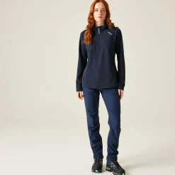 Women's Montes Lightweight Half-Zip Fleece | Navy Blue