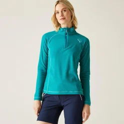 Women's Montes Lightweight Half-Zip Fleece | Exotic Plume Gulfstream