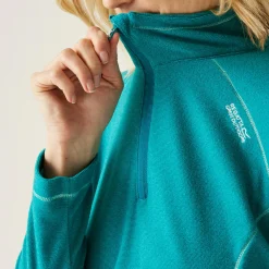 Women's Montes Lightweight Half-Zip Fleece | Exotic Plume Gulfstream