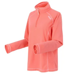 Women's Montes Lightweight Half-Zip Fleece | Peach Bloom Shell Pink
