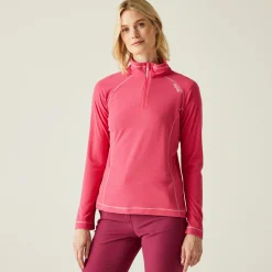 Women's Montes Lightweight Half-Zip Fleece | Pop Raspberry Ripple