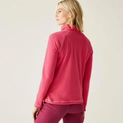 Women's Montes Lightweight Half-Zip Fleece | Pop Raspberry Ripple
