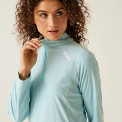 Women's Montes Lightweight Half-Zip Fleece | Sea Haze