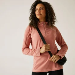 Women's Montes Lightweight Half-Zip Fleece | Dusty Rose
