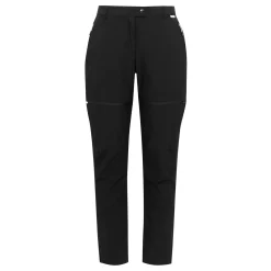 Women's Mountain Zip Off Walking Trousers | Black