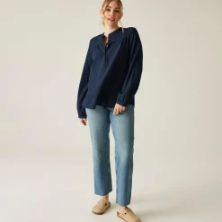 Women's Natine Lightweight Shirt | Navy
