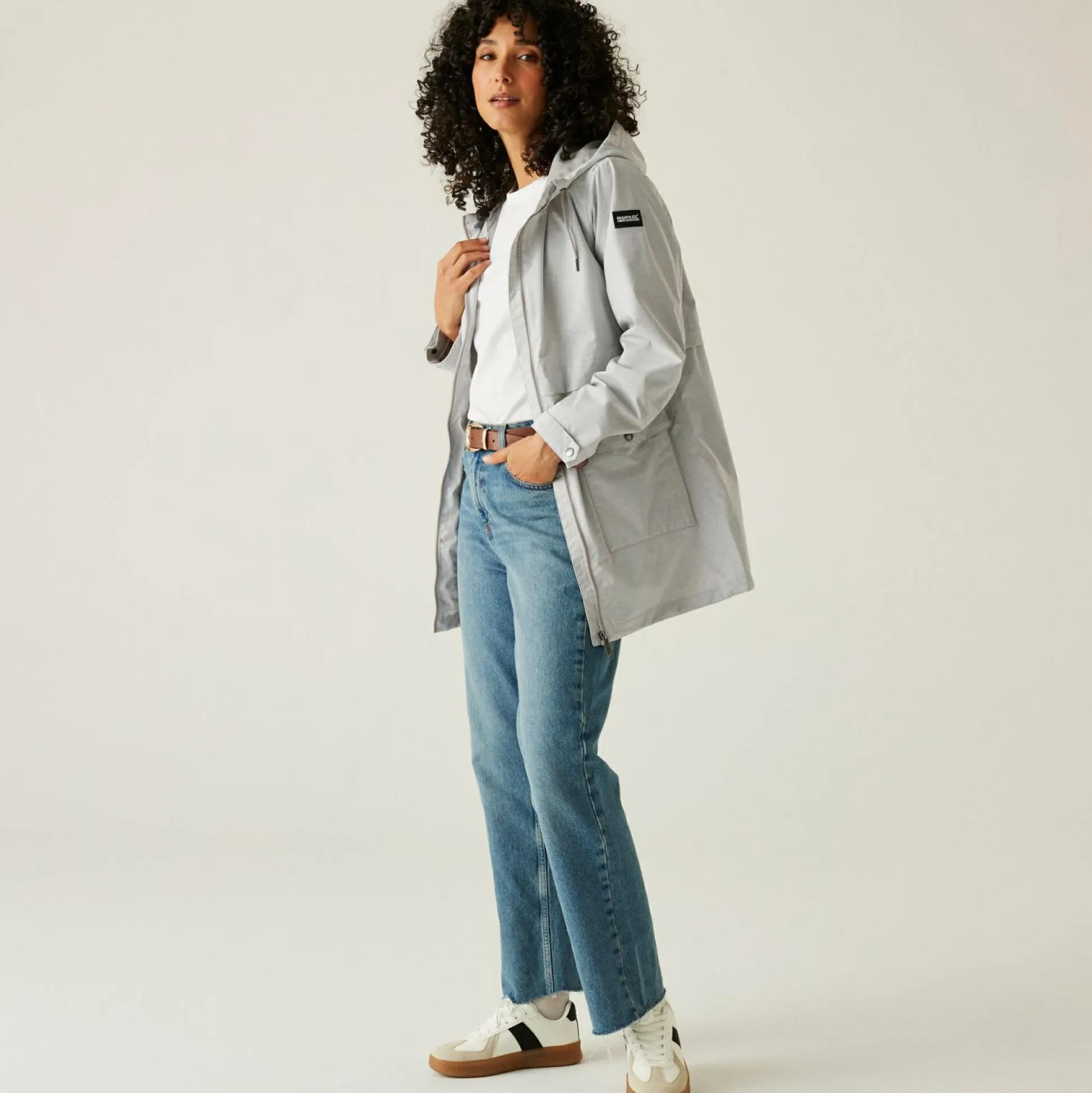 Women's Navaeh Waterproof Jacket | Drizzle Linear Stripe