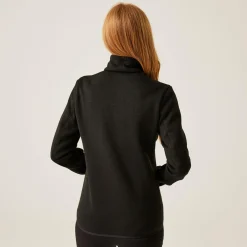 Women's Newhill Full Zip Fleece | Black Warm Taupe