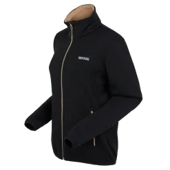 Women's Newhill Full Zip Fleece | Black Warm Taupe