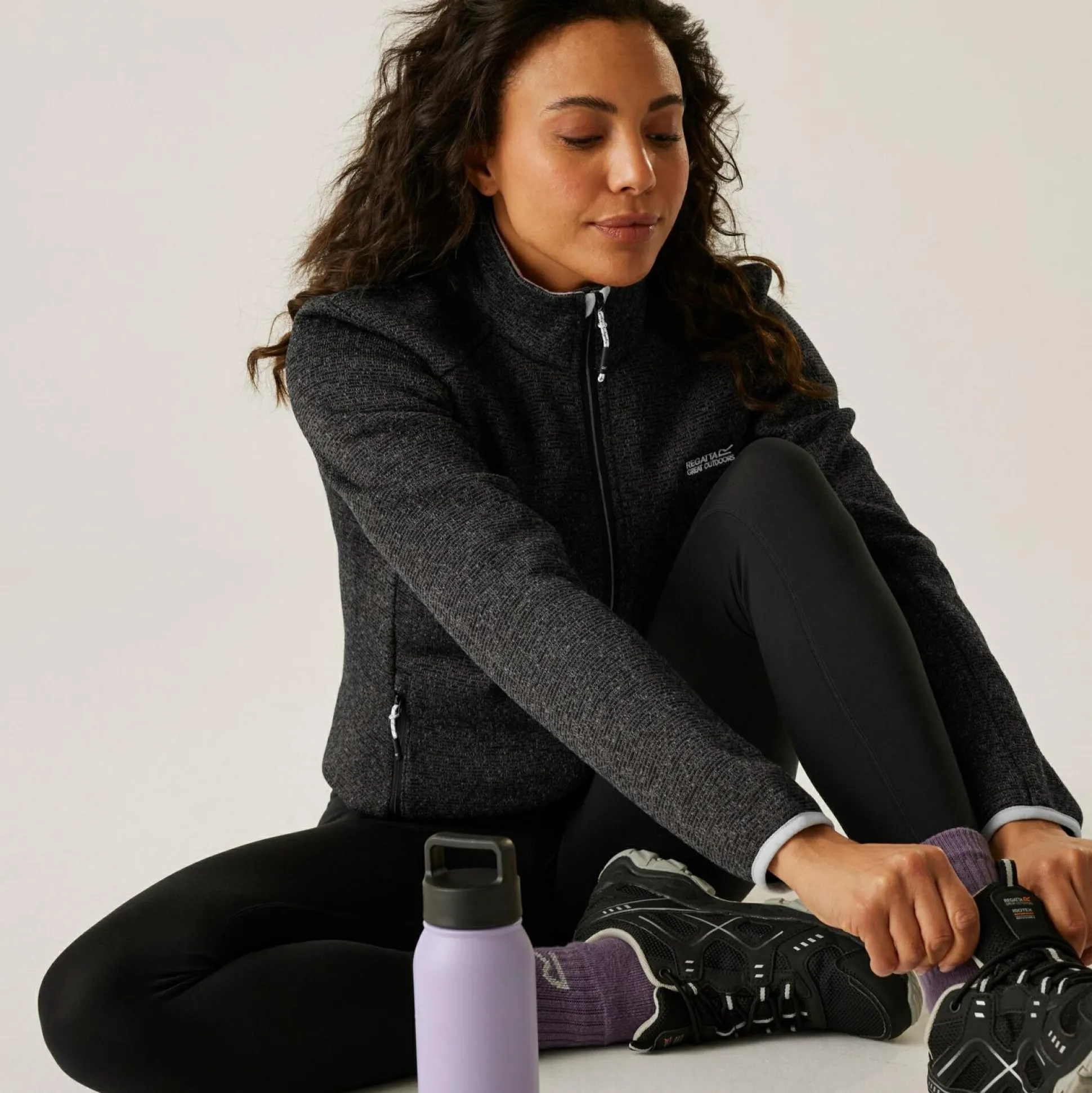 Women's Newhill Full Zip Fleece | Black