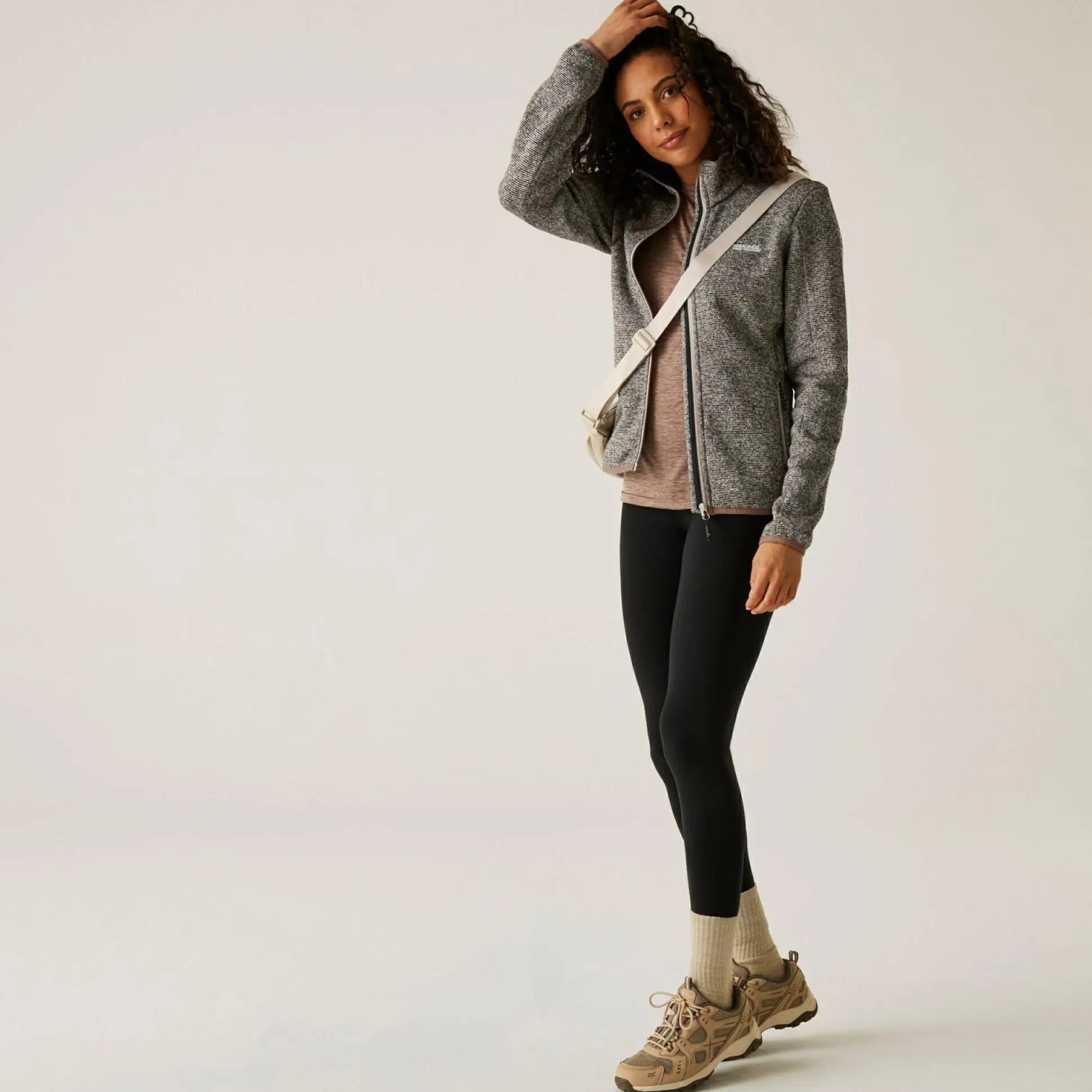 Women's Newhill Full Zip Fleece | Beige