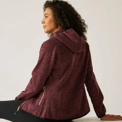 Women's Newhill Hooded Full Zip Fleece | Dusty Rose