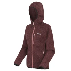 Women's Newhill Hooded Full Zip Fleece | Dusty Rose