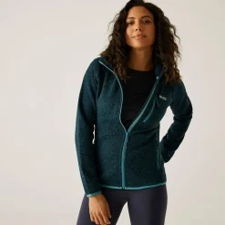 Women's Newhill Hooded Full Zip Fleece | Blue