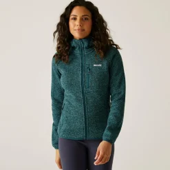 Women's Newhill Hooded Full Zip Fleece | Blue