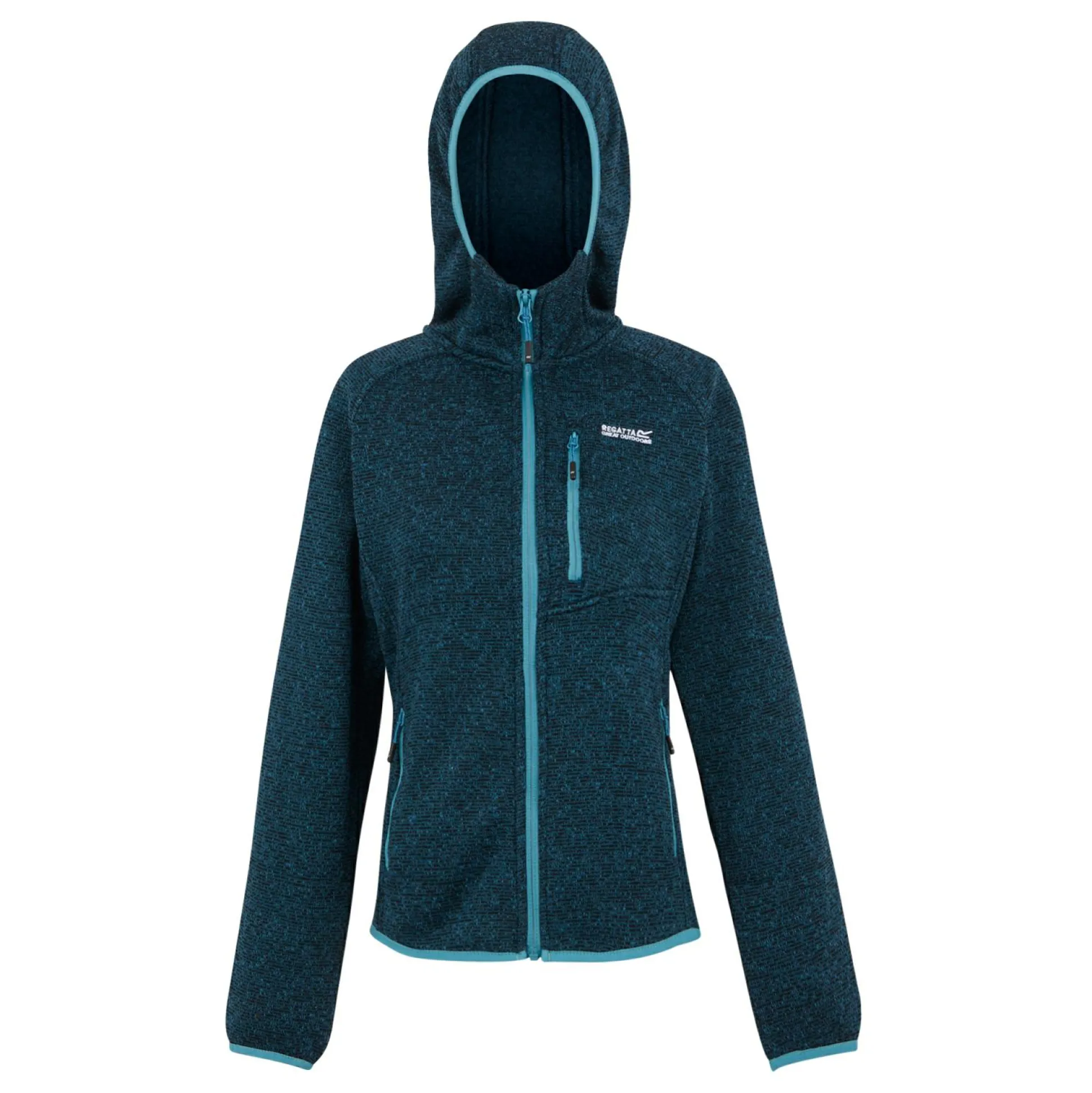 Women's Newhill Hooded Full Zip Fleece | Blue
