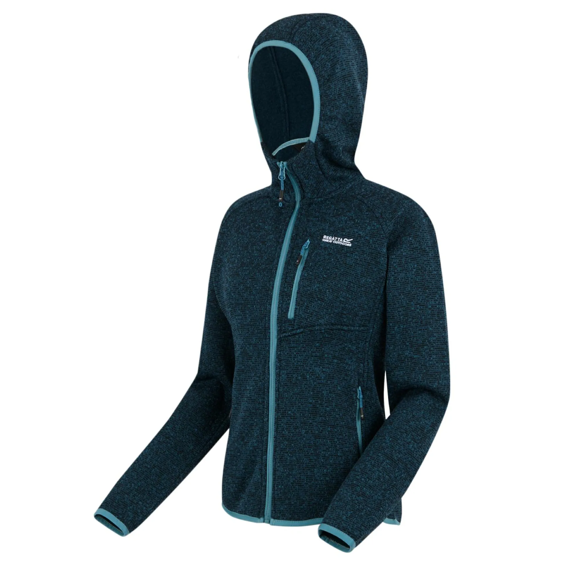 Women's Newhill Hooded Full Zip Fleece | Blue