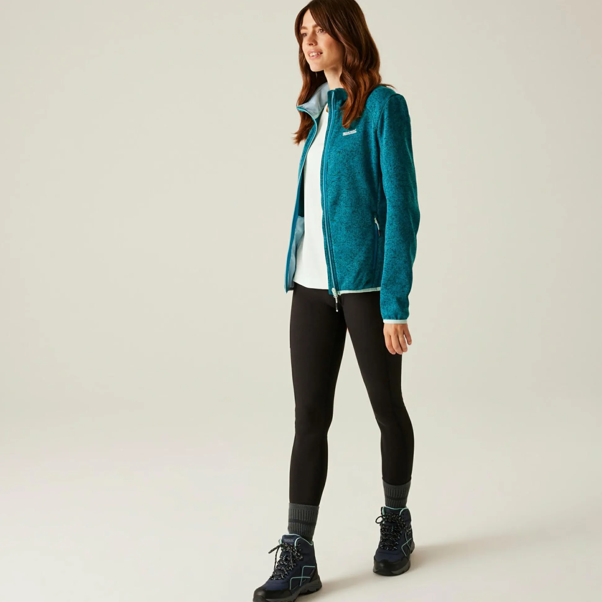 Women's Newhill II Full Zip Fleece | Exotic Plume Icy Morn