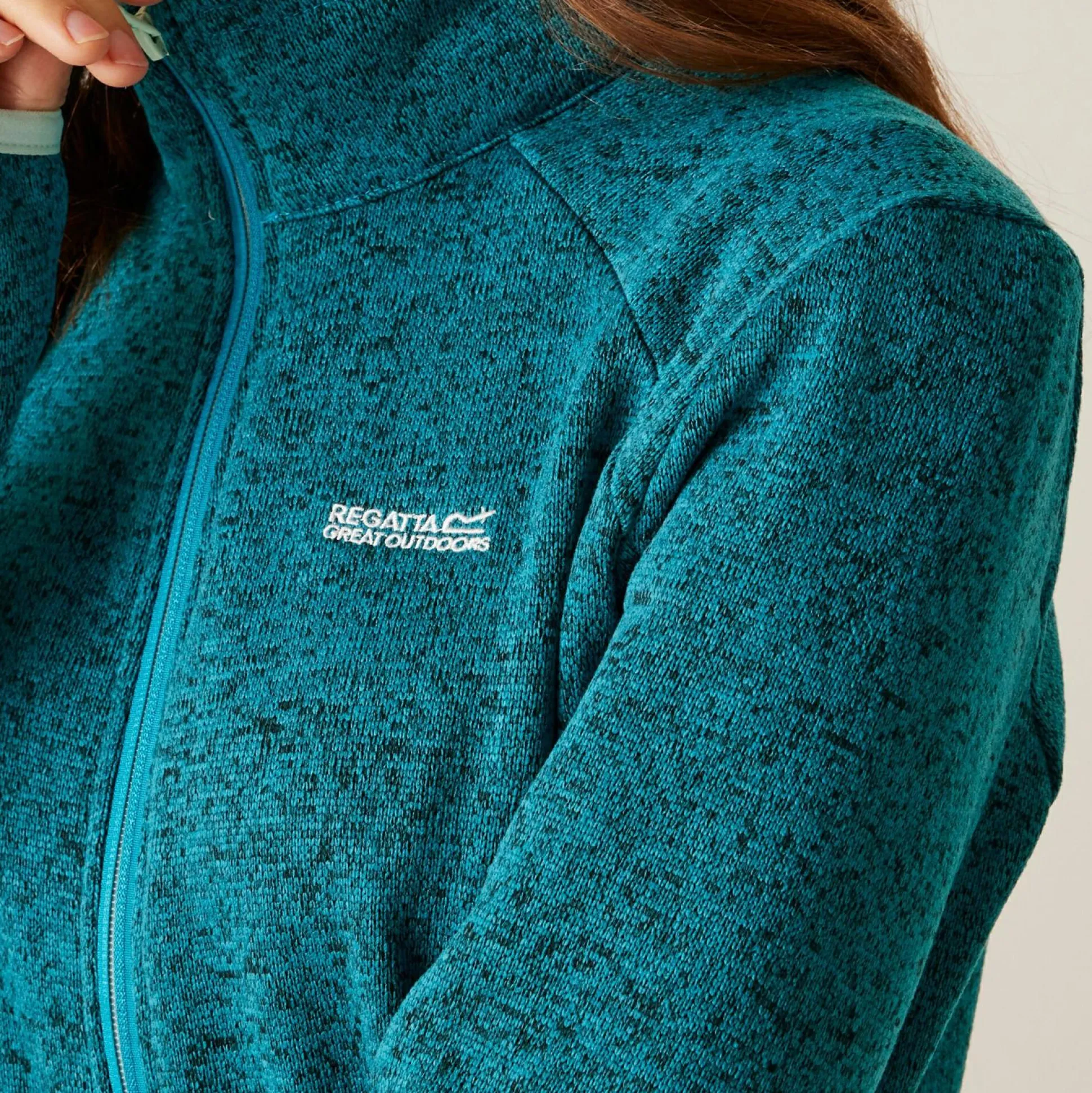 Women's Newhill II Full Zip Fleece | Exotic Plume Icy Morn