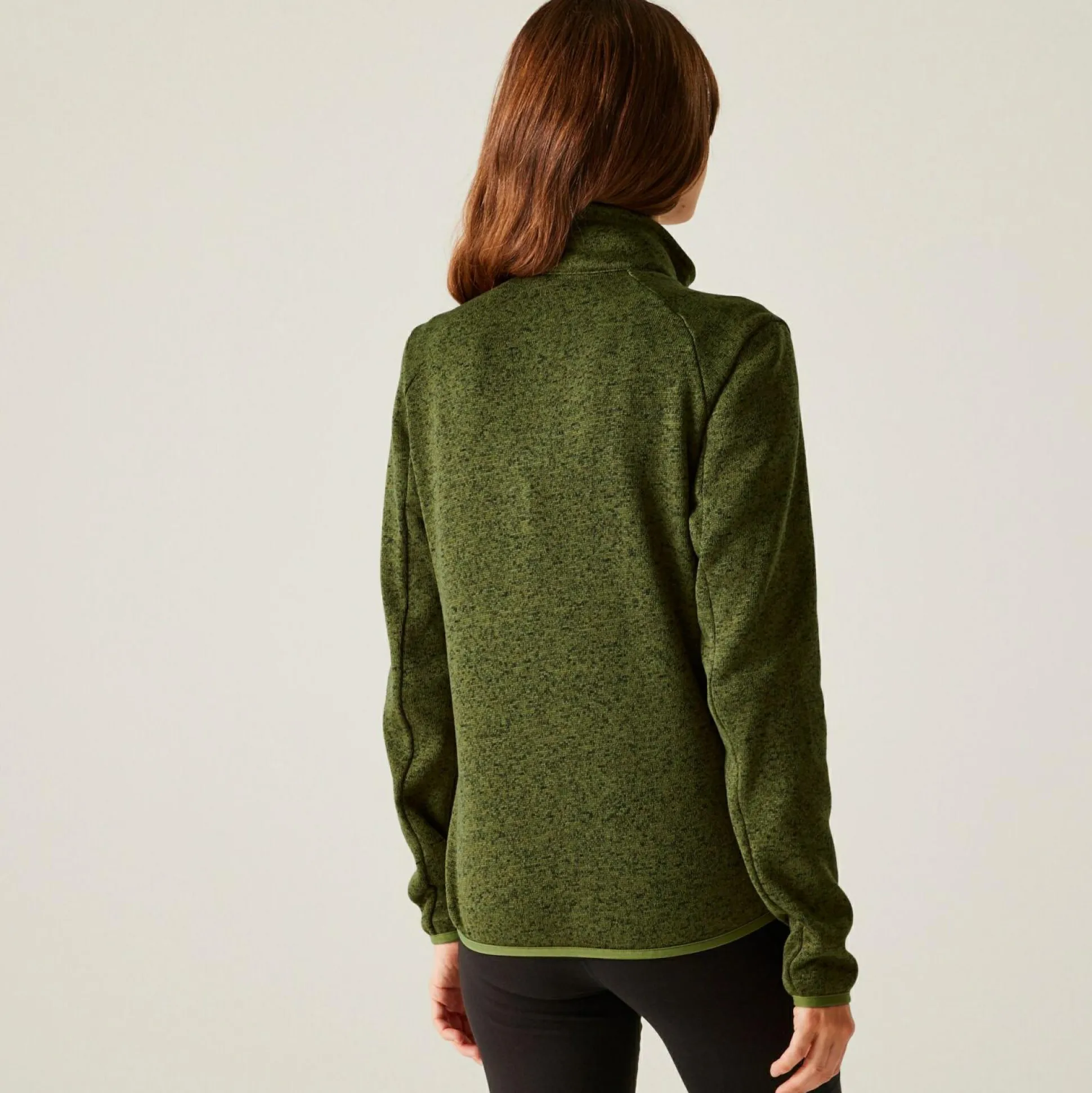 Women's Newhill II Full Zip Fleece | Nephrite Green Light Vanilla