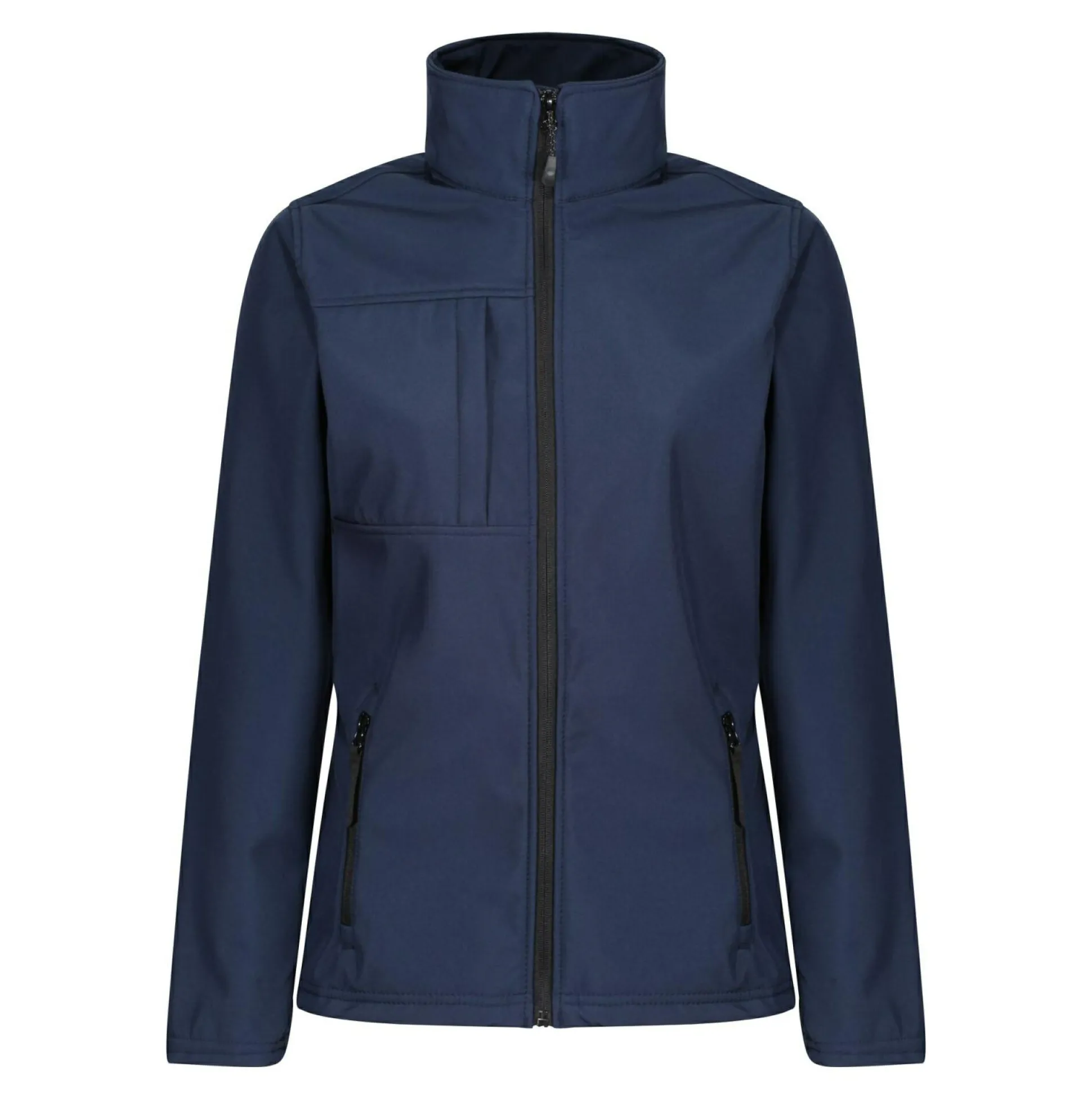 Women's Octagon II Printable 3 Layer Membrane Softshell Jacket | Navy Seal Grey