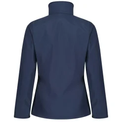 Women's Octagon II Printable 3 Layer Membrane Softshell Jacket | Navy Seal Grey