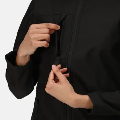 Women's Octagon II Printable 3 Layer Membrane Softshell Jacket | Black
