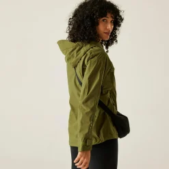 Women's Okara Waterproof Jacket | Nephrite Green Camo Green