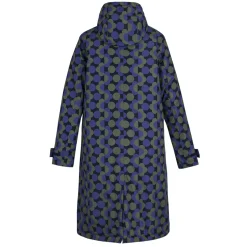 Women's Orla Kiely Long Length Waterproof Jacket | Blue