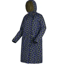 Women's Orla Kiely Long Length Waterproof Jacket | Blue