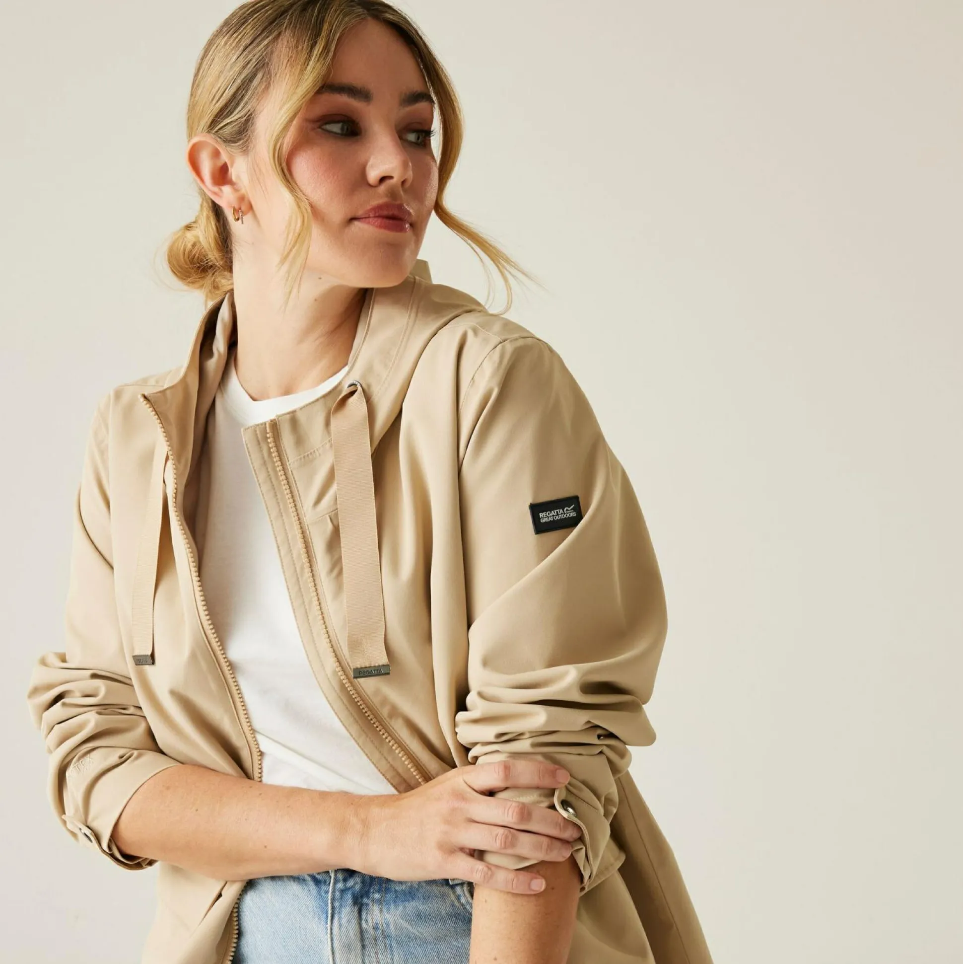Women's Otilie Waterproof Jacket | White Pepper