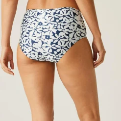 Women's Paloma Swim Brief | Navy White Large Floral