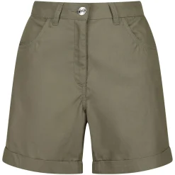 Women's Pemma Casual Chino Shorts | Four Leaf Clover
