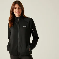 Women's Ravenhill Full Zip Fleece | Black Light Vanilla