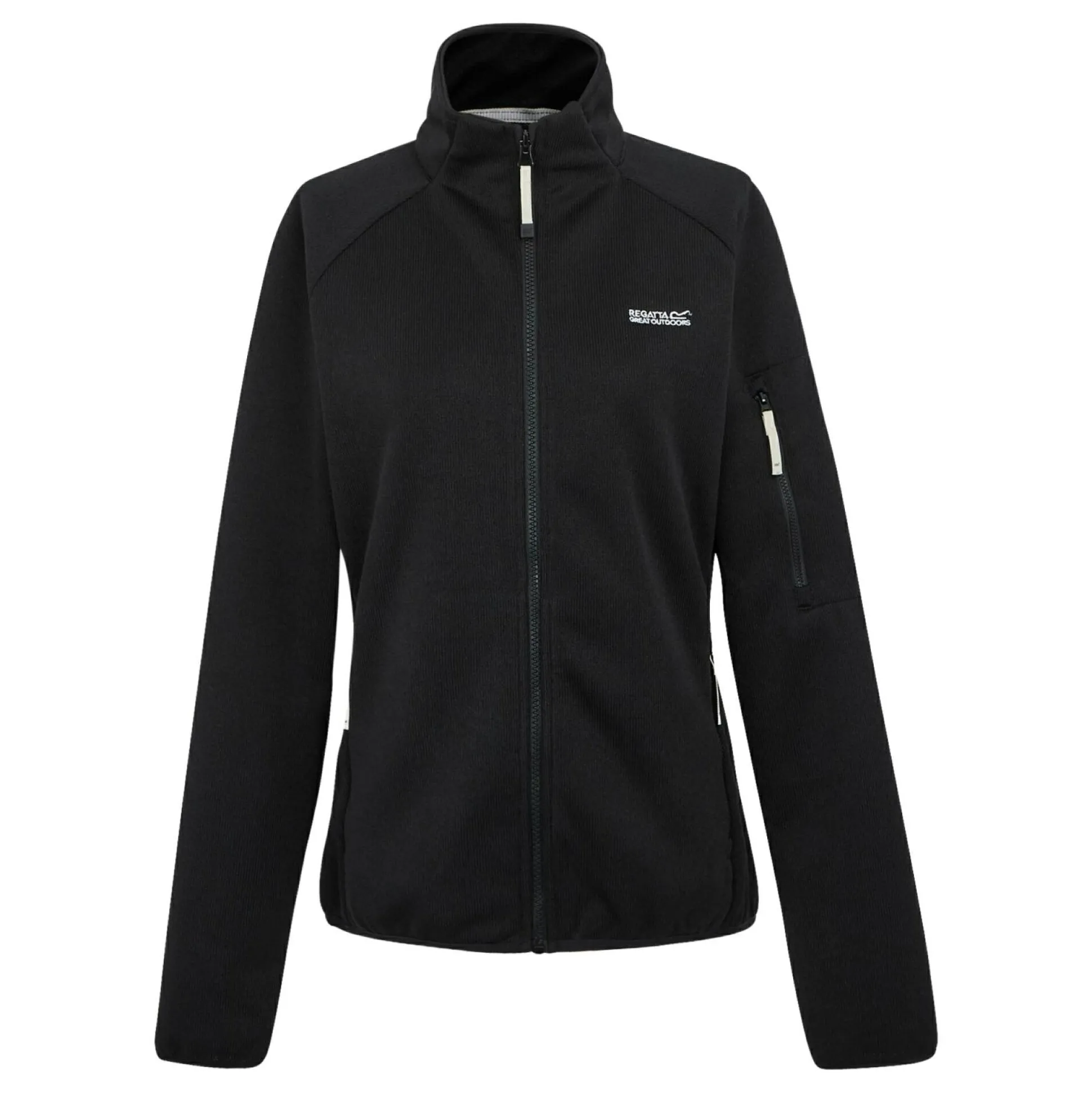 Women's Ravenhill Full Zip Fleece | Black Light Vanilla