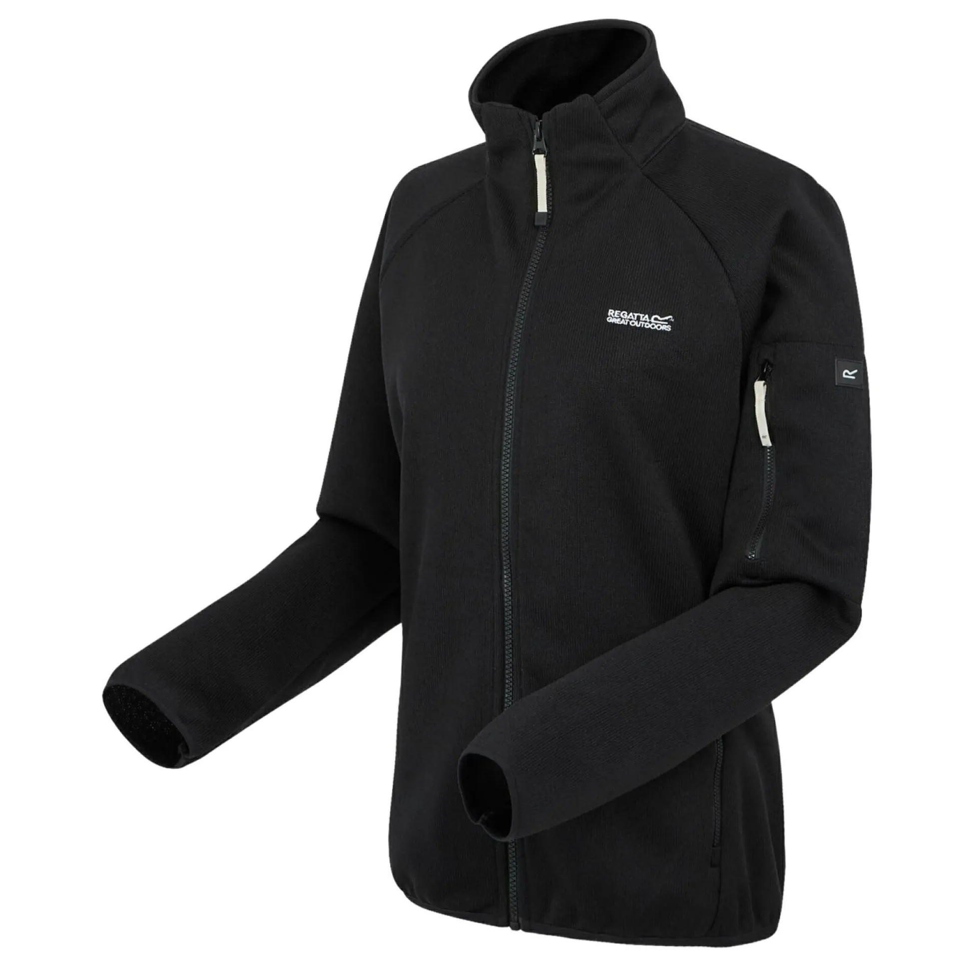 Women's Ravenhill Full Zip Fleece | Black Light Vanilla