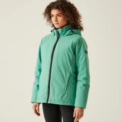 Women's Reeah Waterproof Insulated Jacket | Dusty Green Rain Forest Green