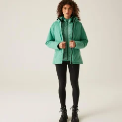 Women's Reeah Waterproof Insulated Jacket | Dusty Green Rain Forest Green