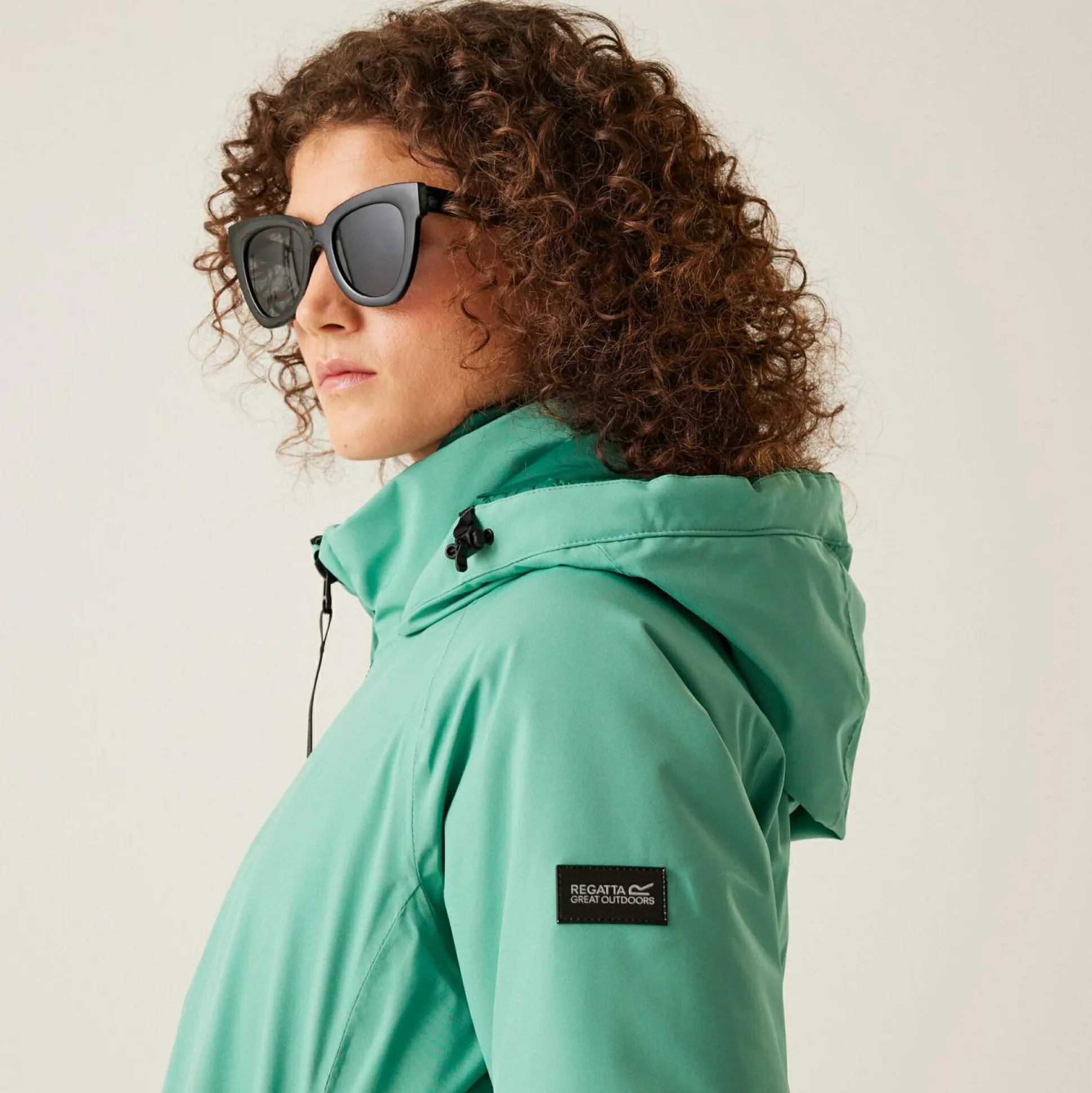 Women's Reeah Waterproof Insulated Jacket | Dusty Green Rain Forest Green