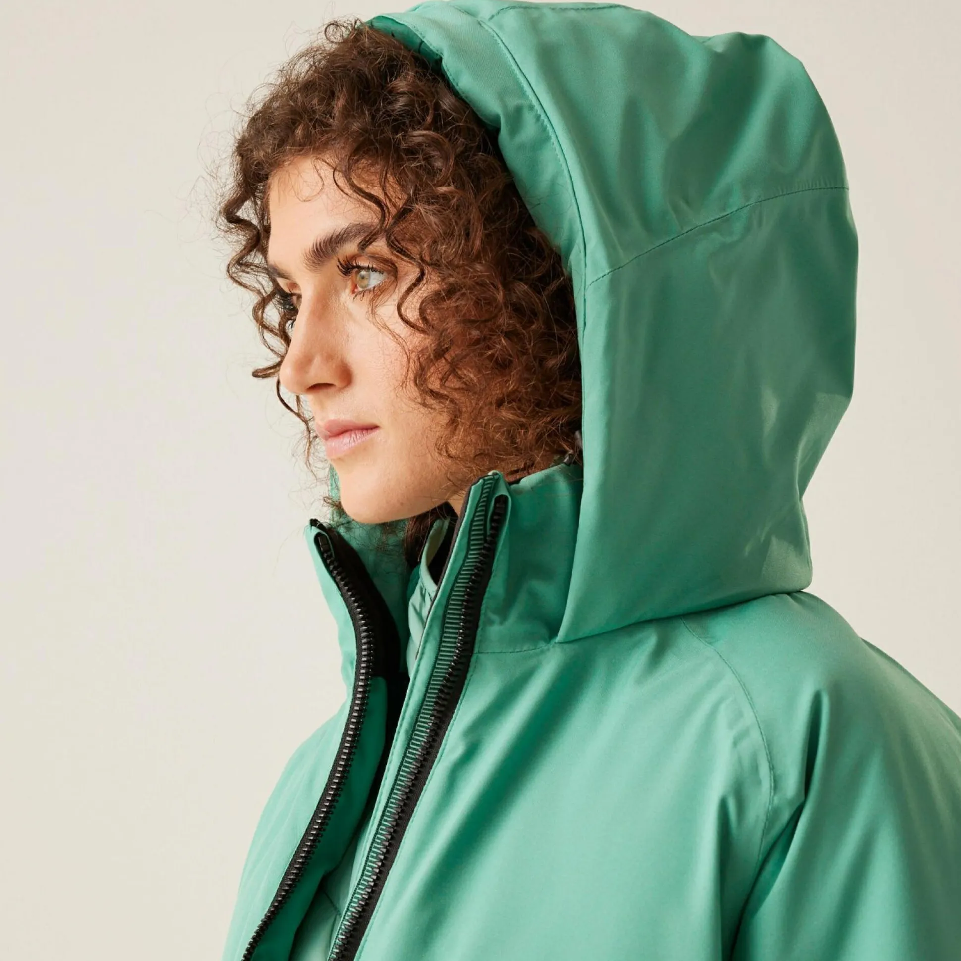 Women's Reeah Waterproof Insulated Jacket | Dusty Green Rain Forest Green