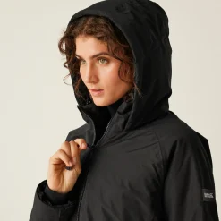 Women's Reeah Waterproof Insulated Jacket | Black Warm Taupe