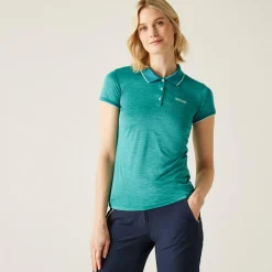 Women's Remex II Active Polo Shirt | Turquoise